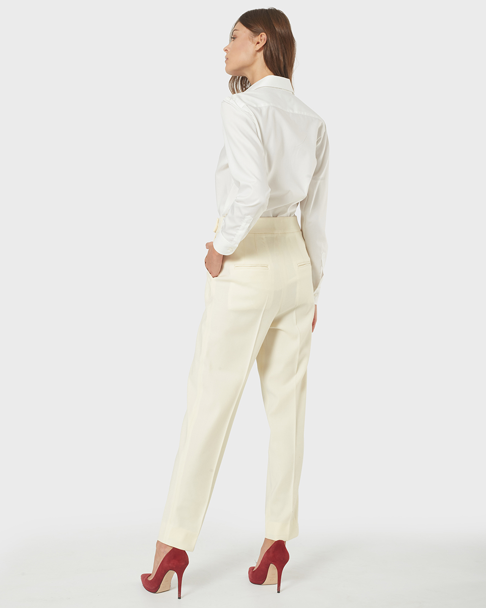 Pantalone 2 Donna Off White