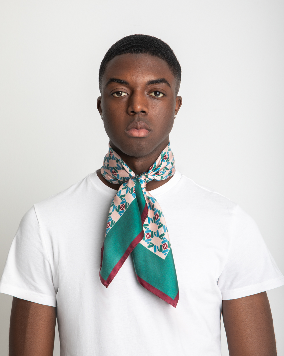 Foulard "The Pattern" Multi 3