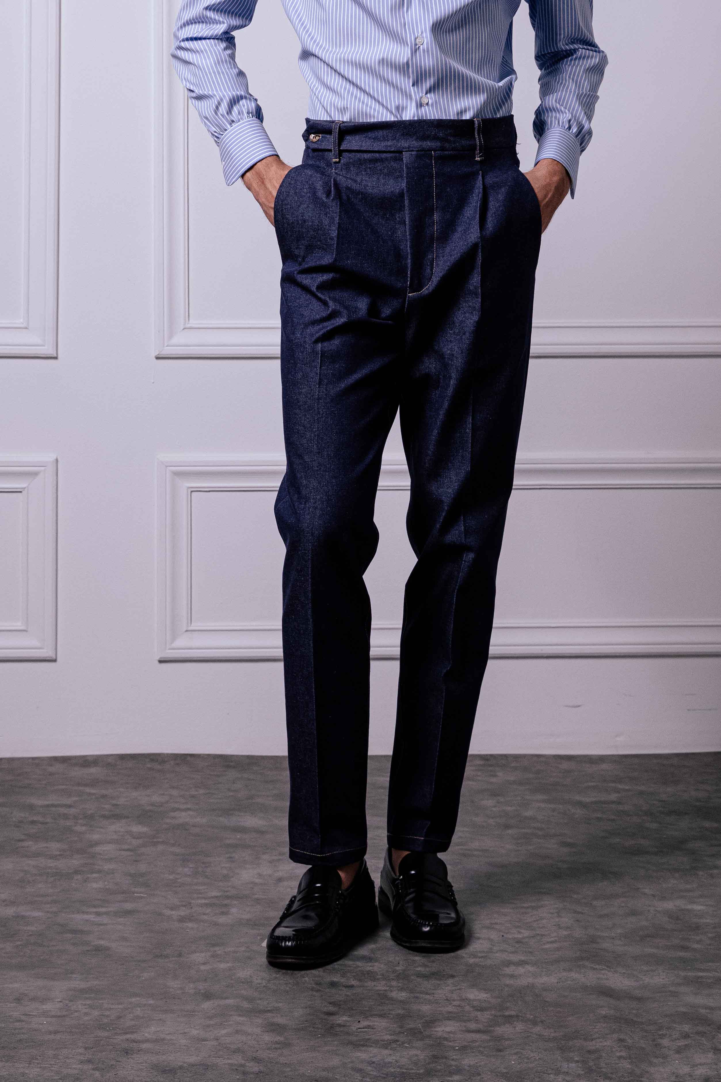 Denim Kurabo Blu Scuro