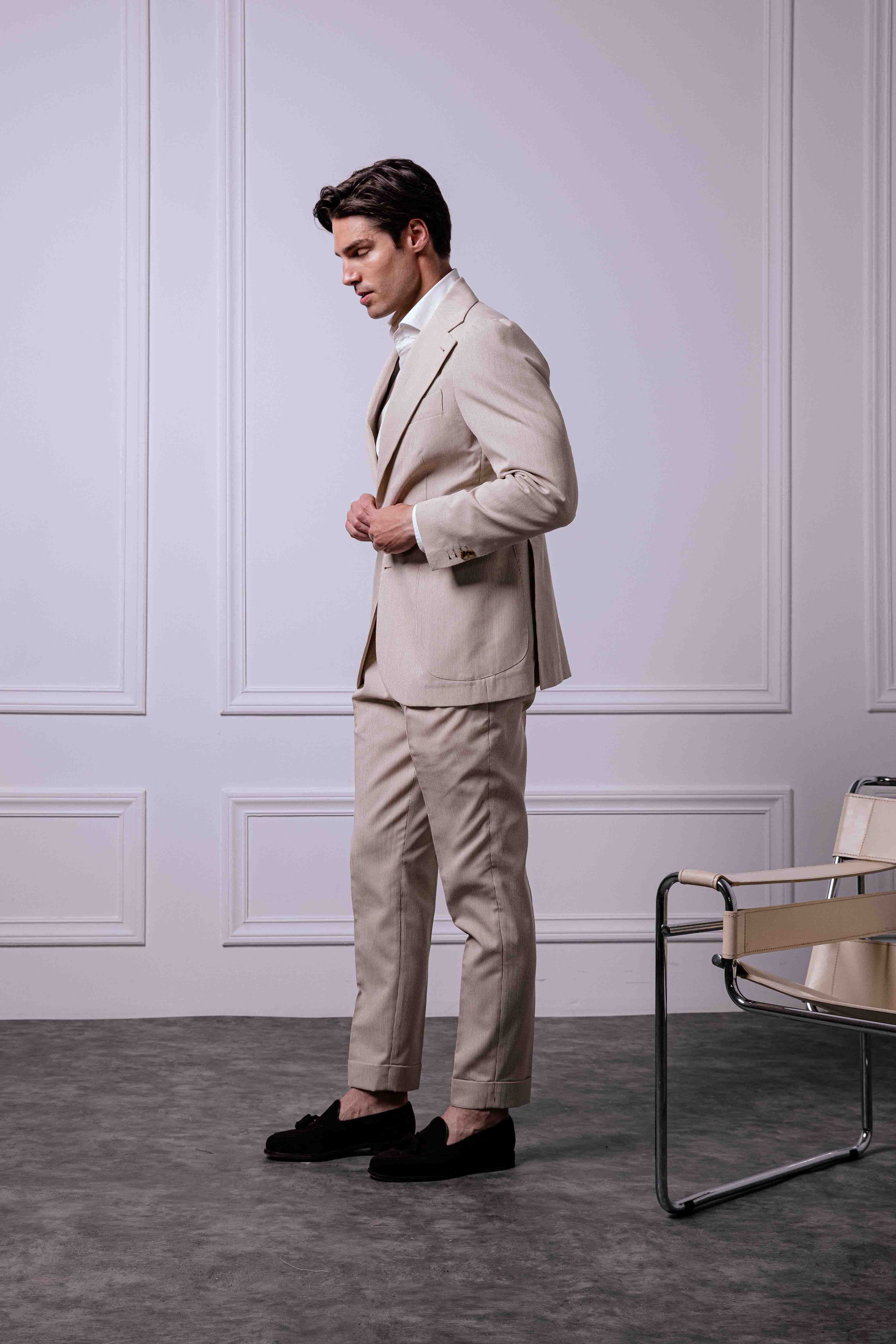 Monopetto 2 Seersucker Beige