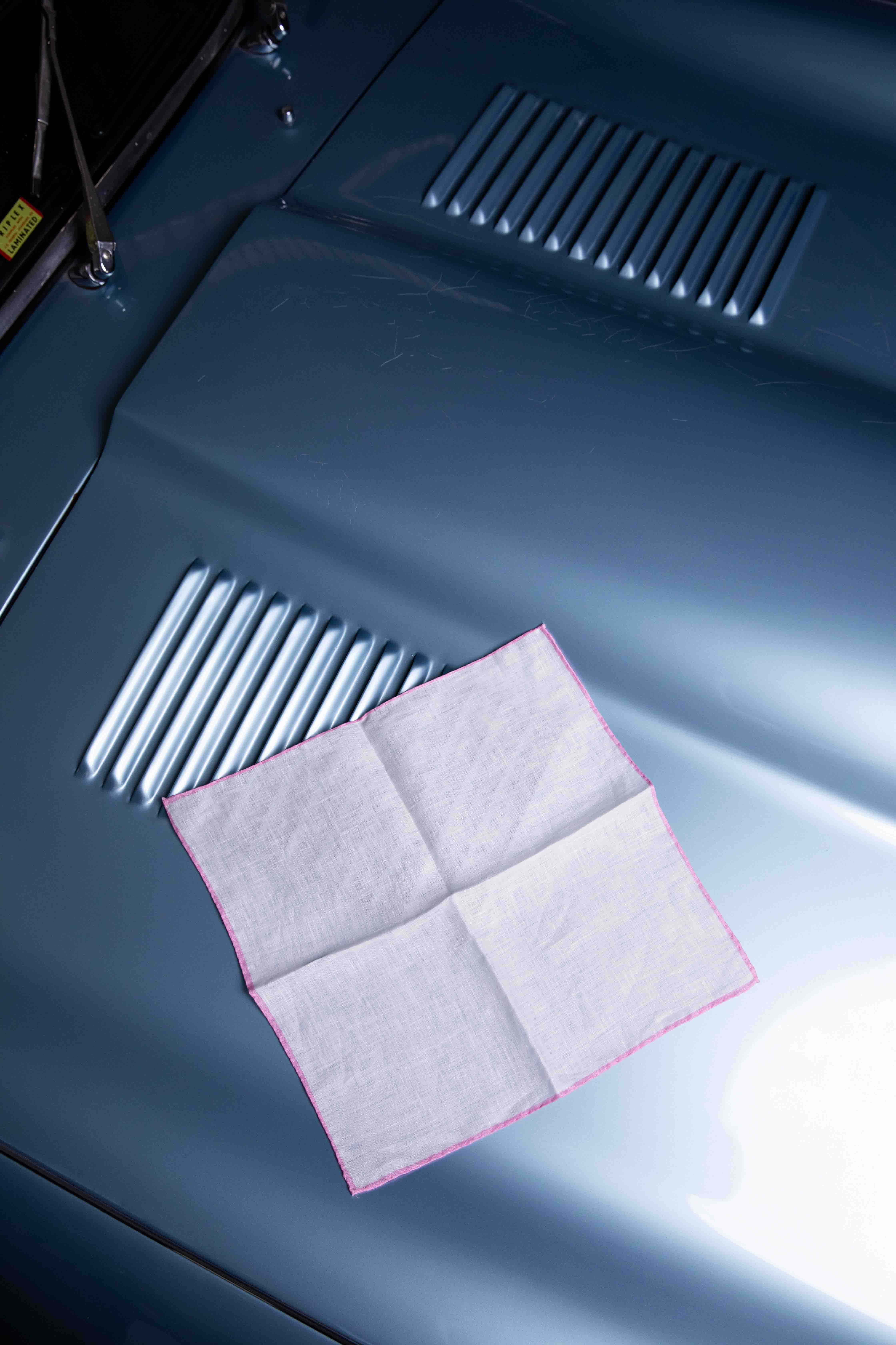 Pochette Bianca Rosa