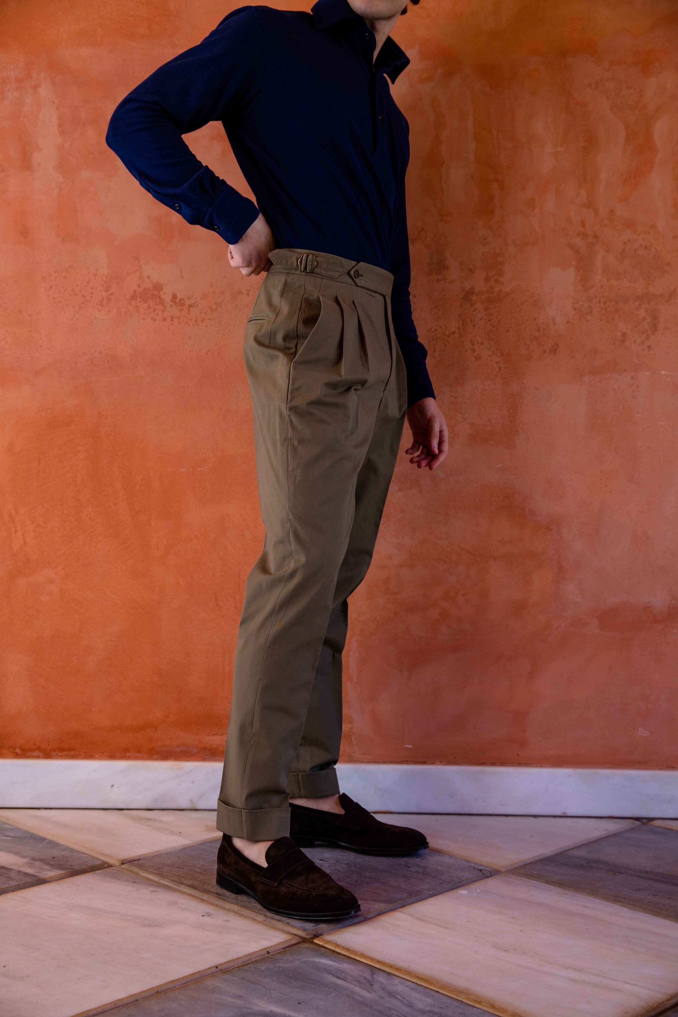 Pantalone 1 Alto Khaki