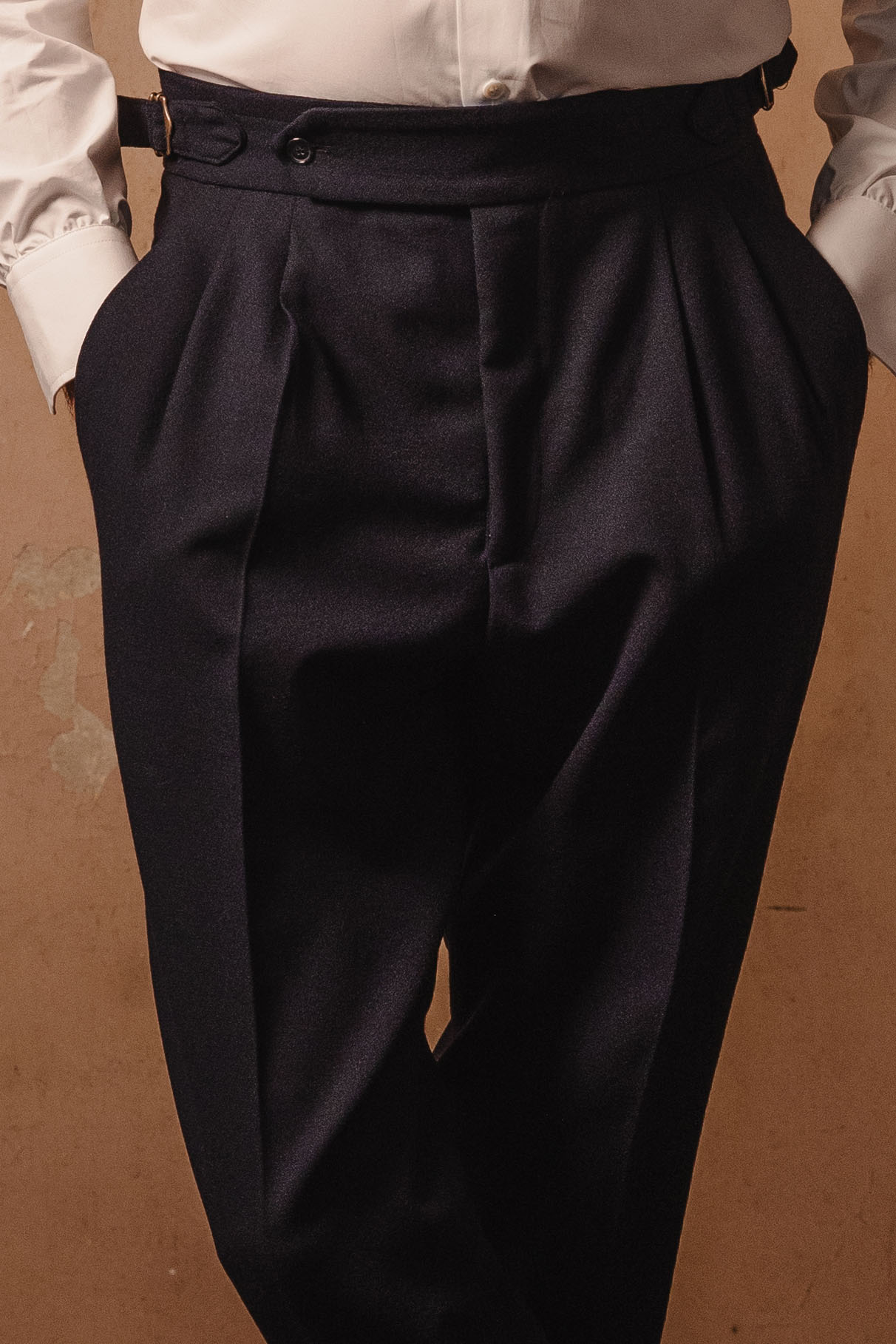 Pantalone 1 Alto Blu Terry