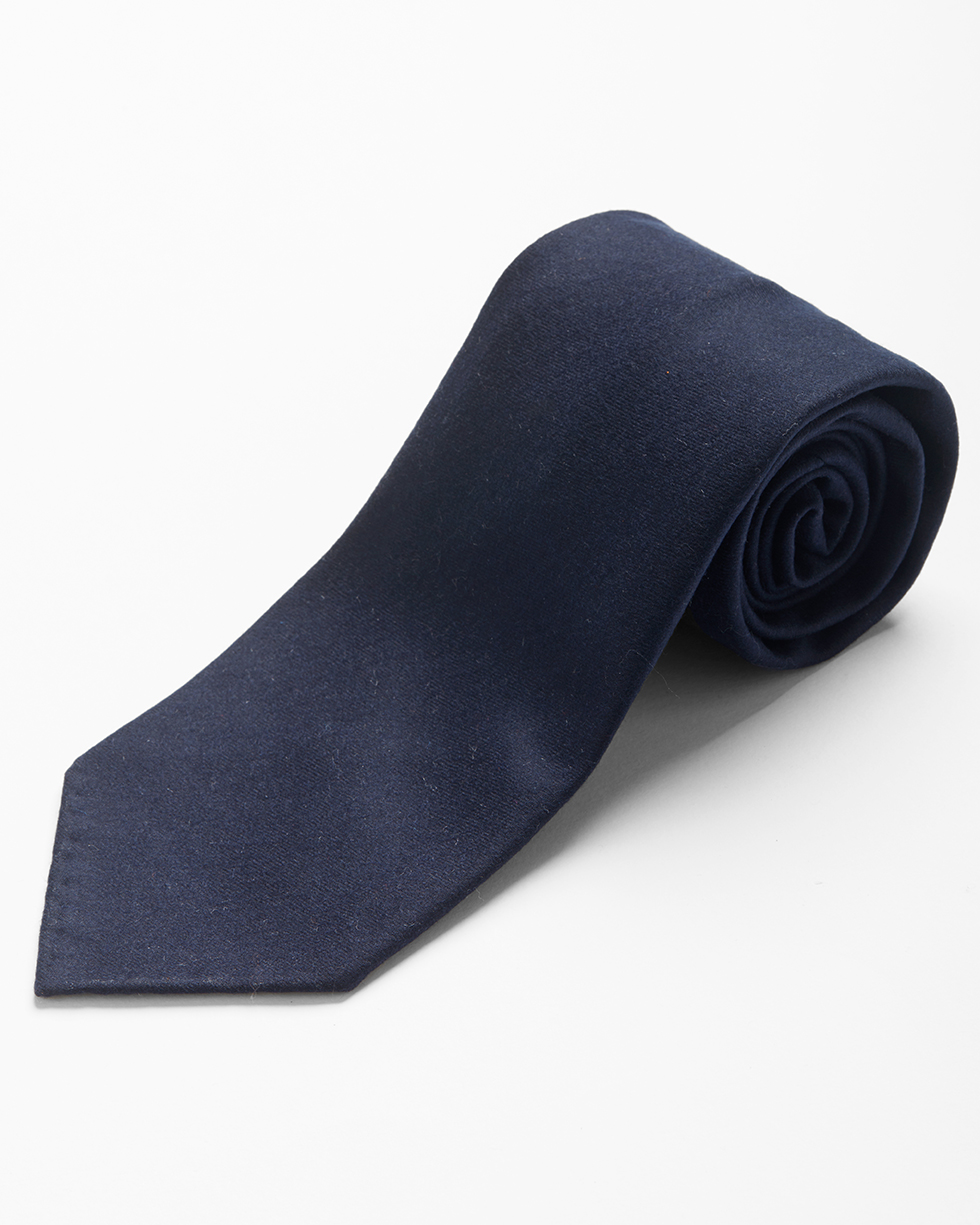 Cravatta Blu Flanella