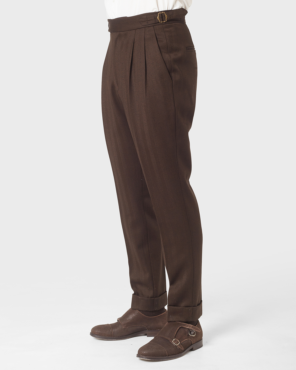 Pantalone 1 Alto Marrone