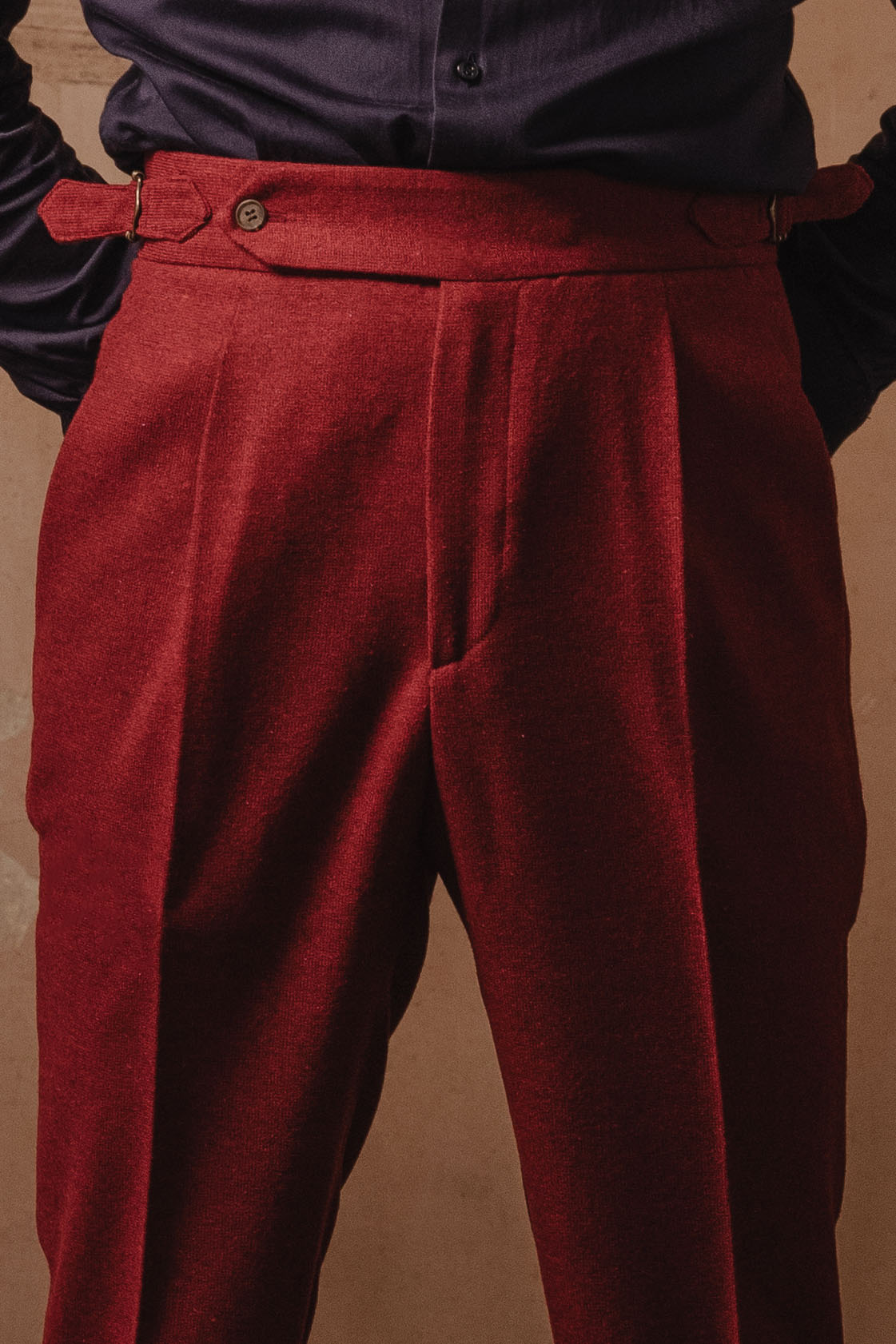 Pantalone 1 Alto Rossa Flanella