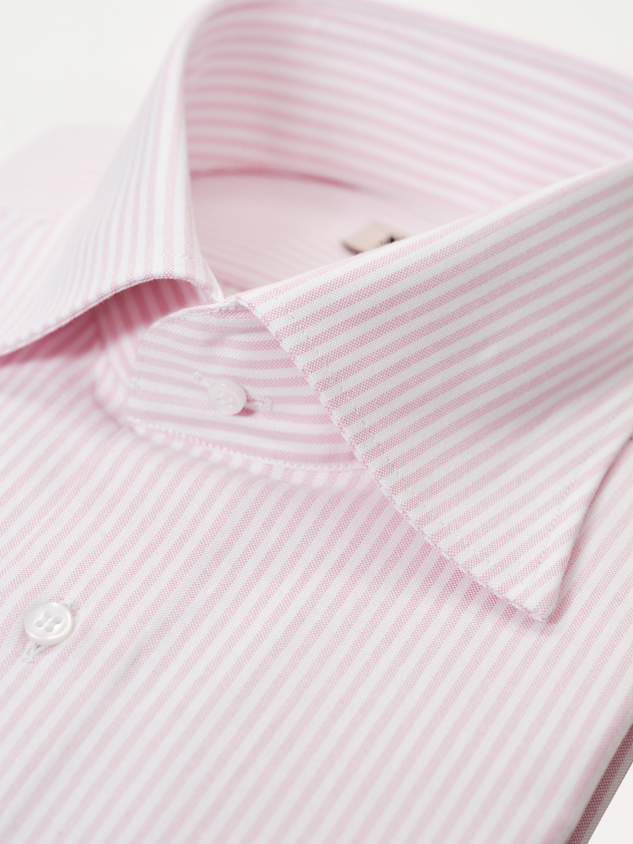 Camicia 1 Alta Righe Rosa