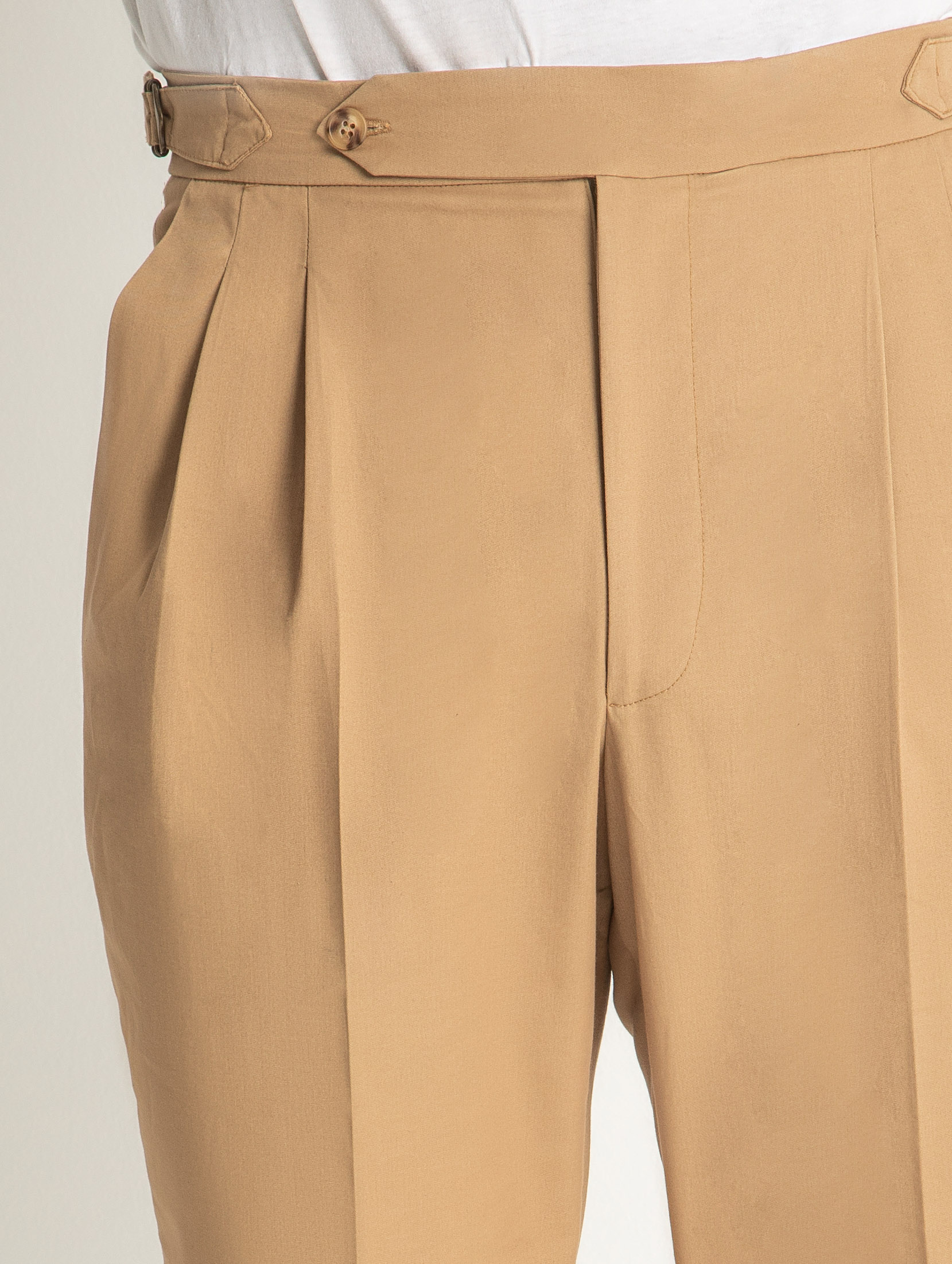 Pantalone 1 Alto Camel