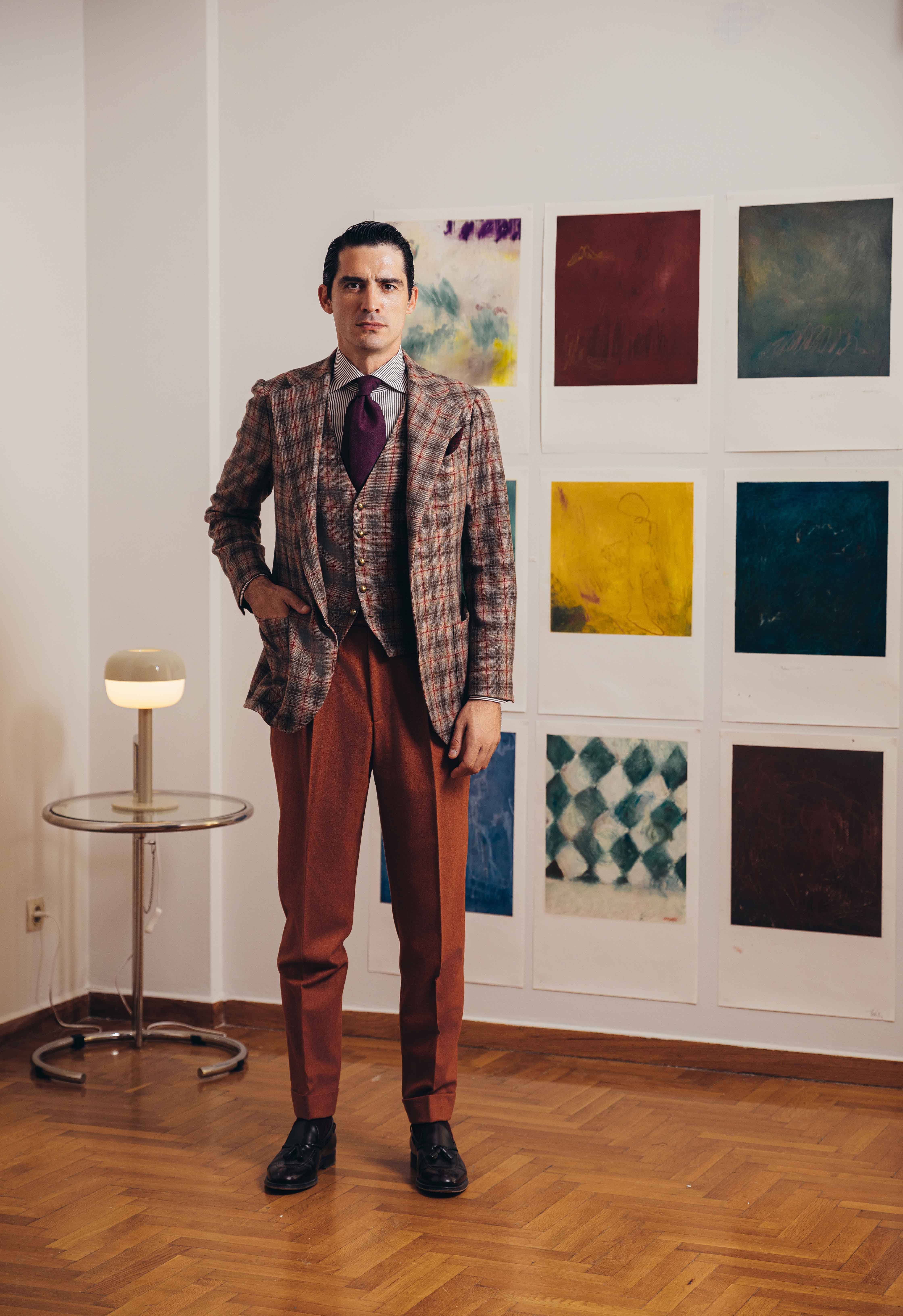 Giacca Monopetto 2 Check 2piece