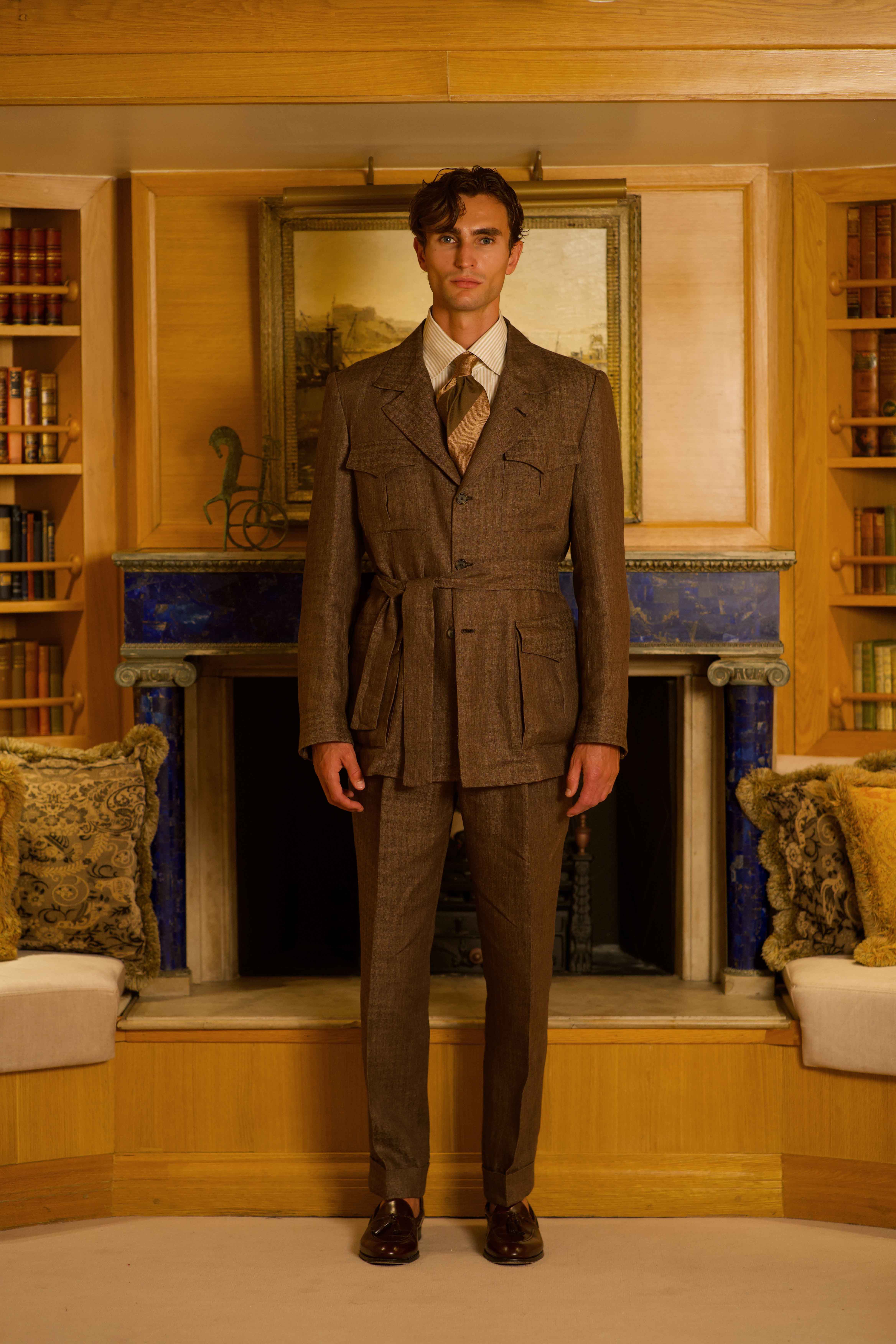 Safari Lino Marrone