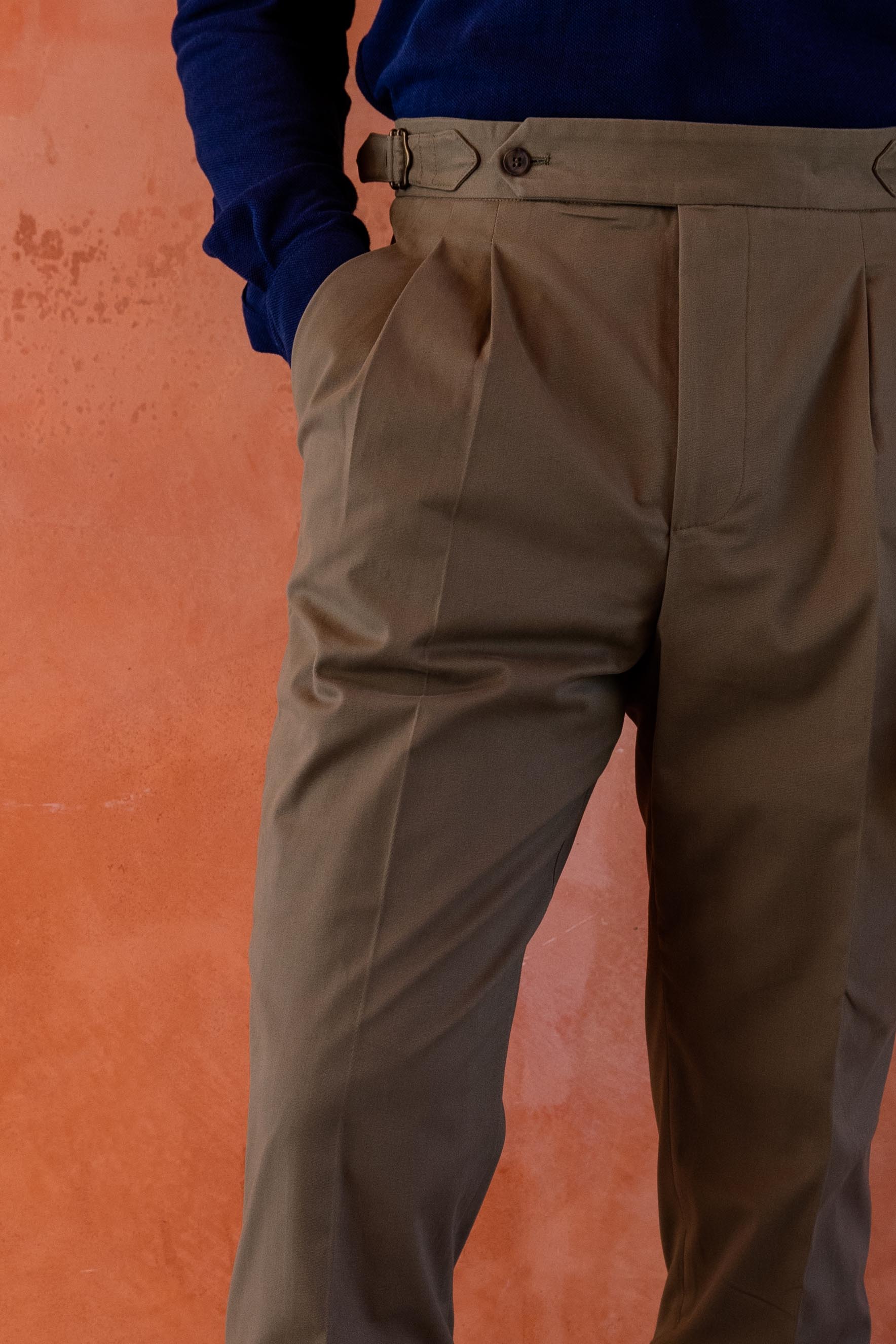 Pantalone 1 Alto Khaki