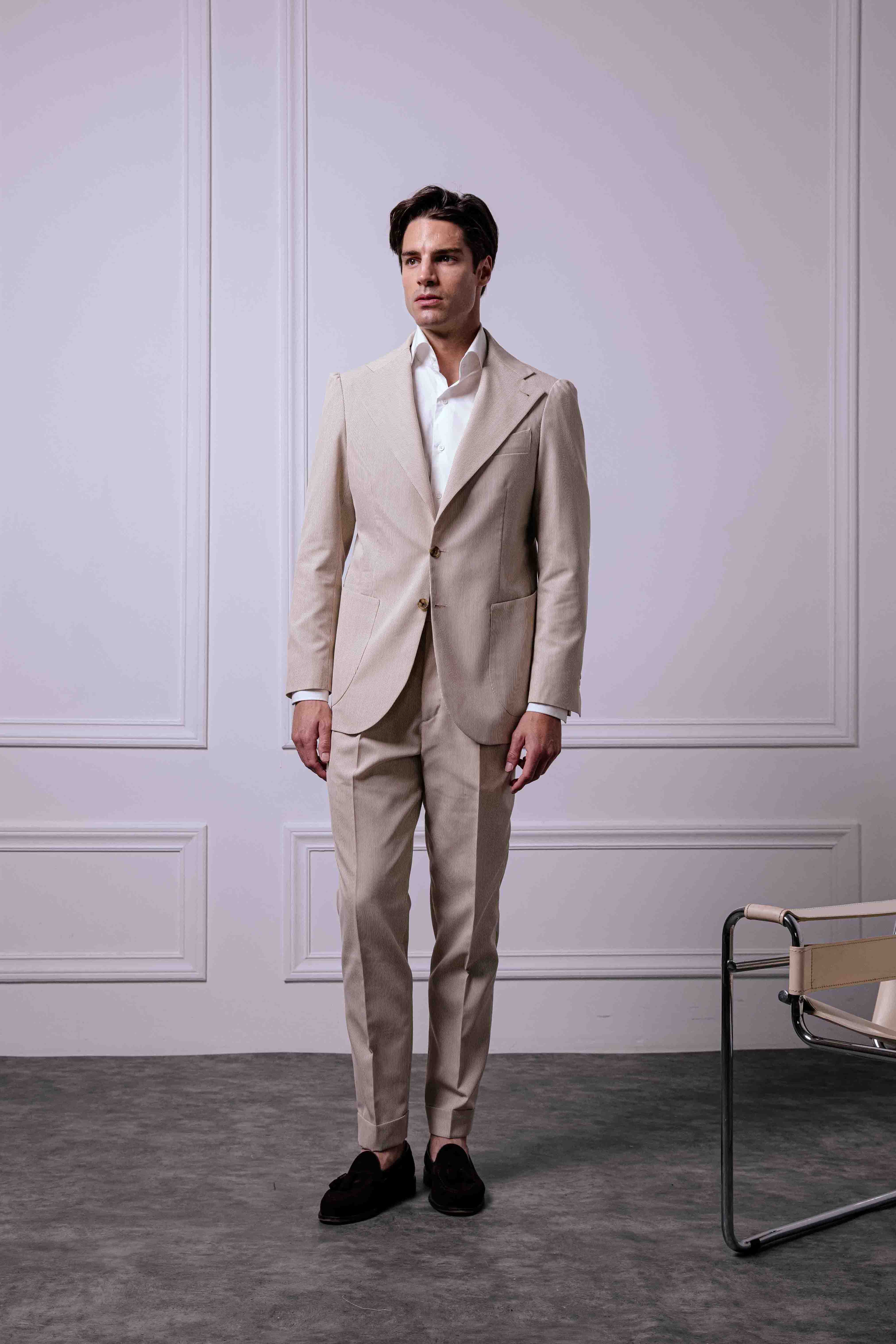 Monopetto 2 Seersucker Beige
