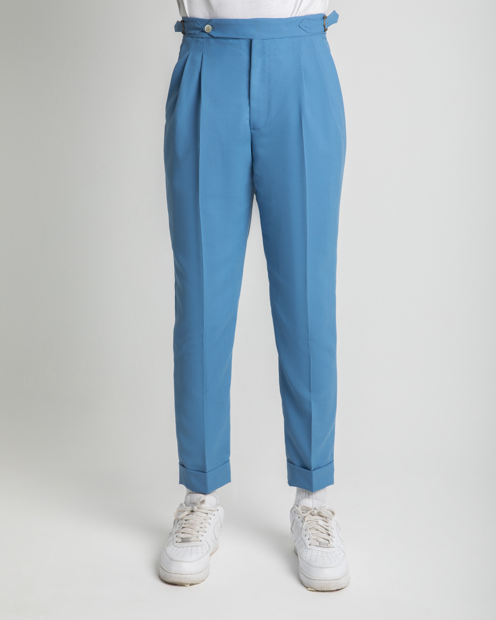 Pantalone 1 Alto Blu Pastel