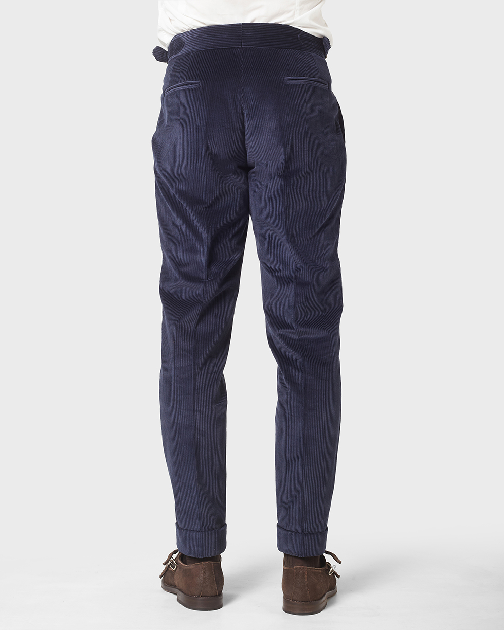 Pantalone 1 Corduroy Blue