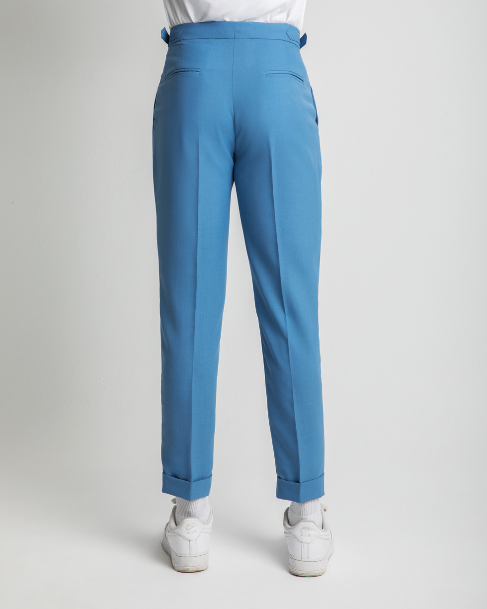 Pantalone 1 Alto Blu Pastel