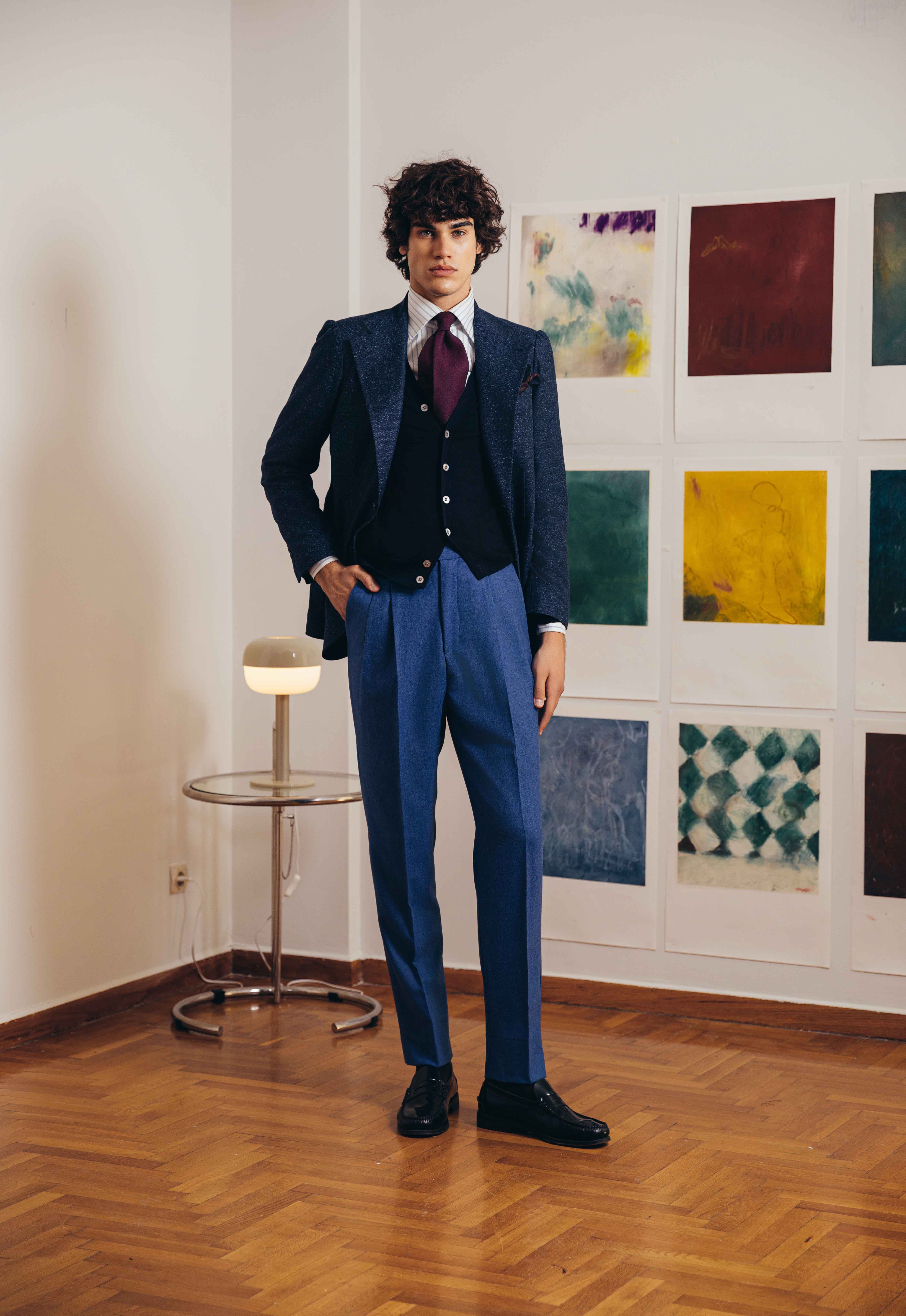Giacca Monopetto 2 Blu Zig