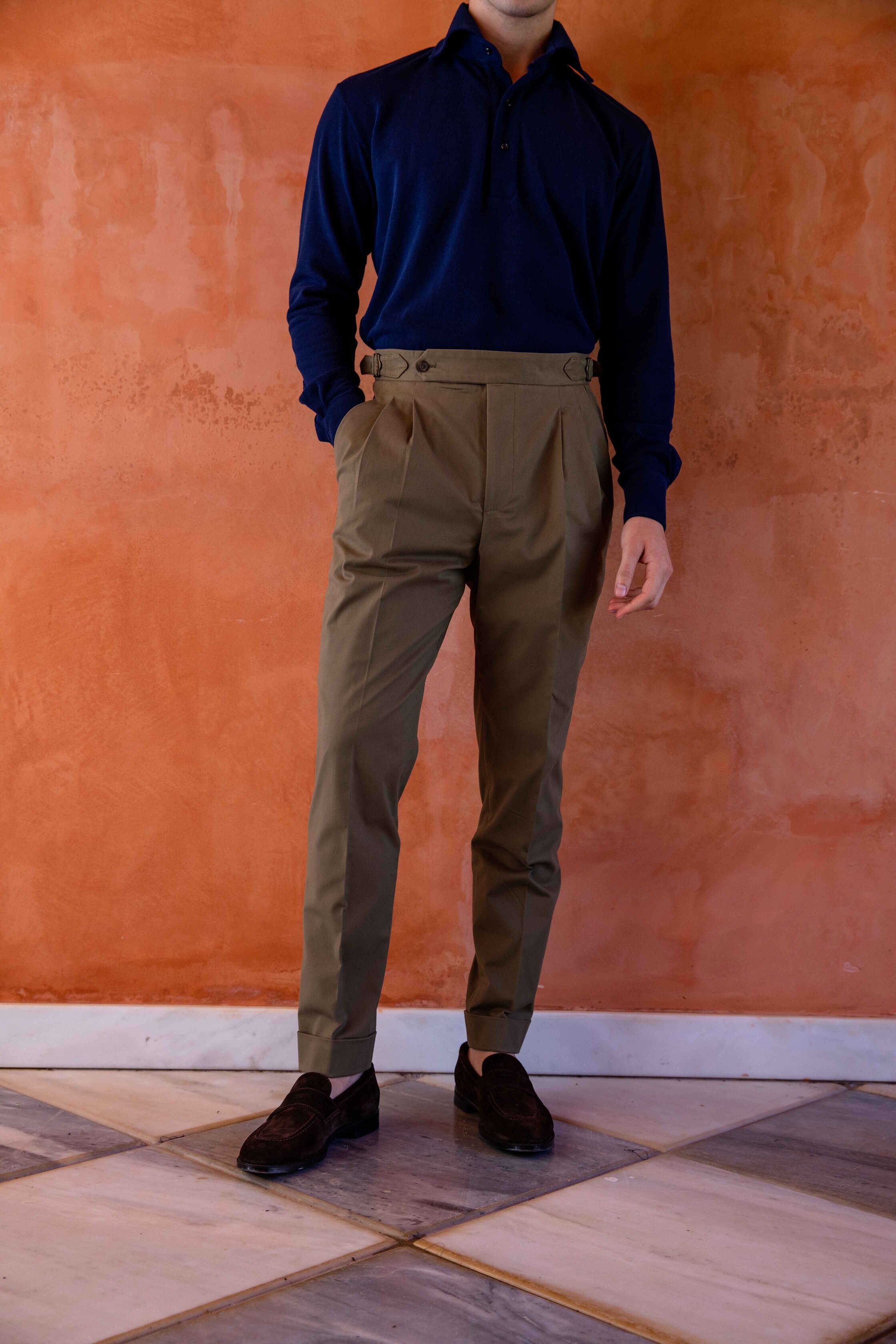 Pantalone 1 Alto Khaki