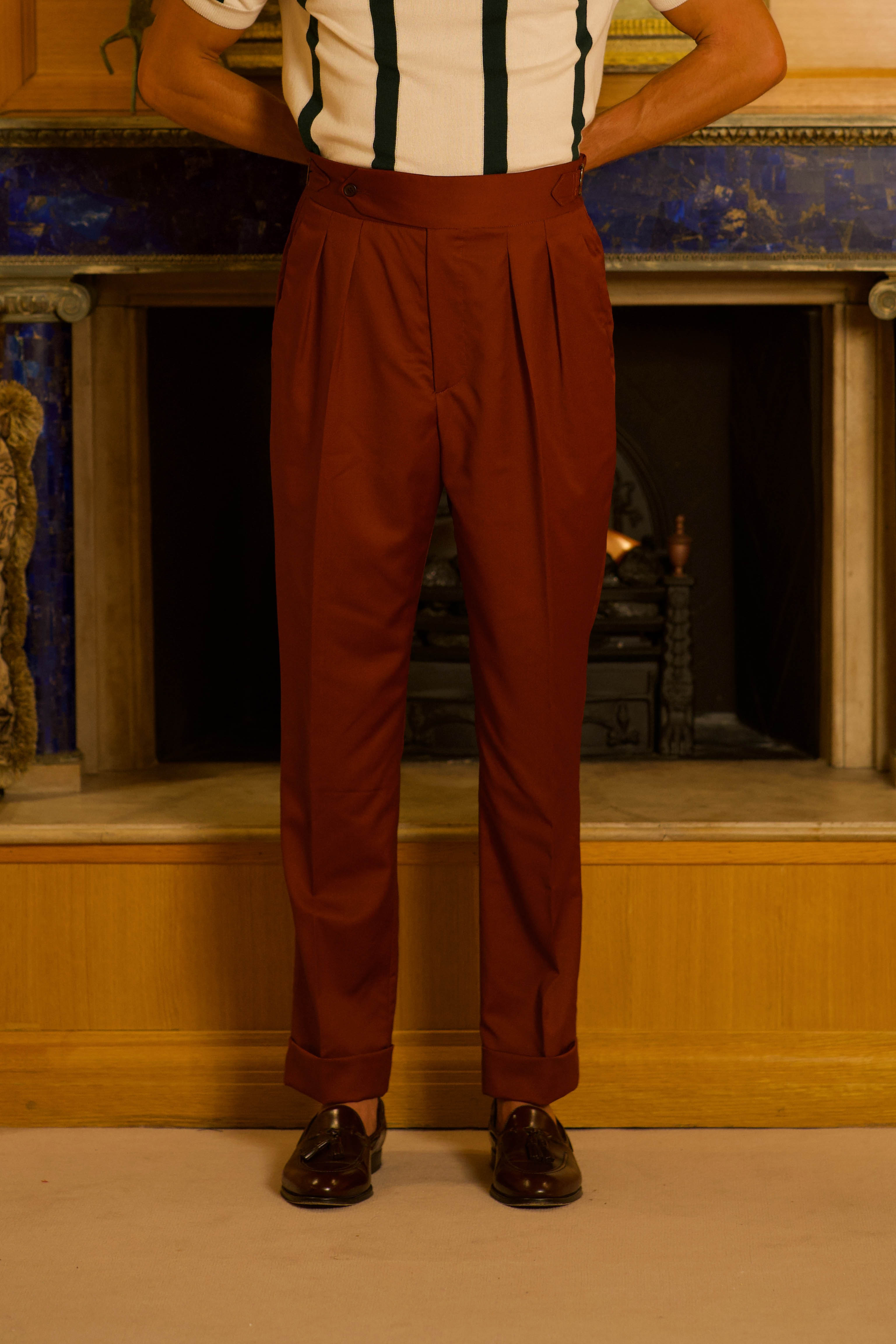 Pantalone 1 Alto Terra Cotta