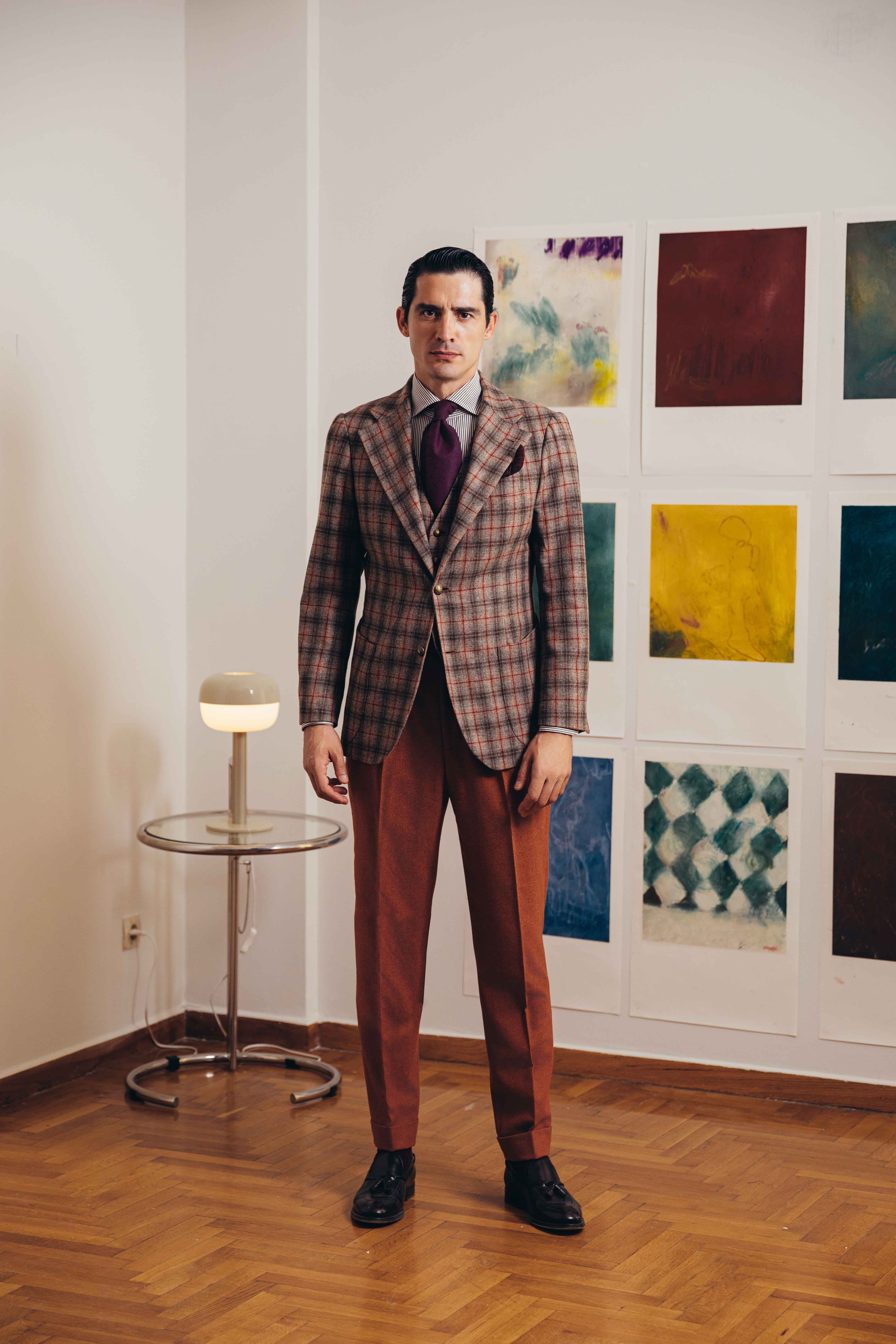 Giacca Monopetto 2 Check 2piece