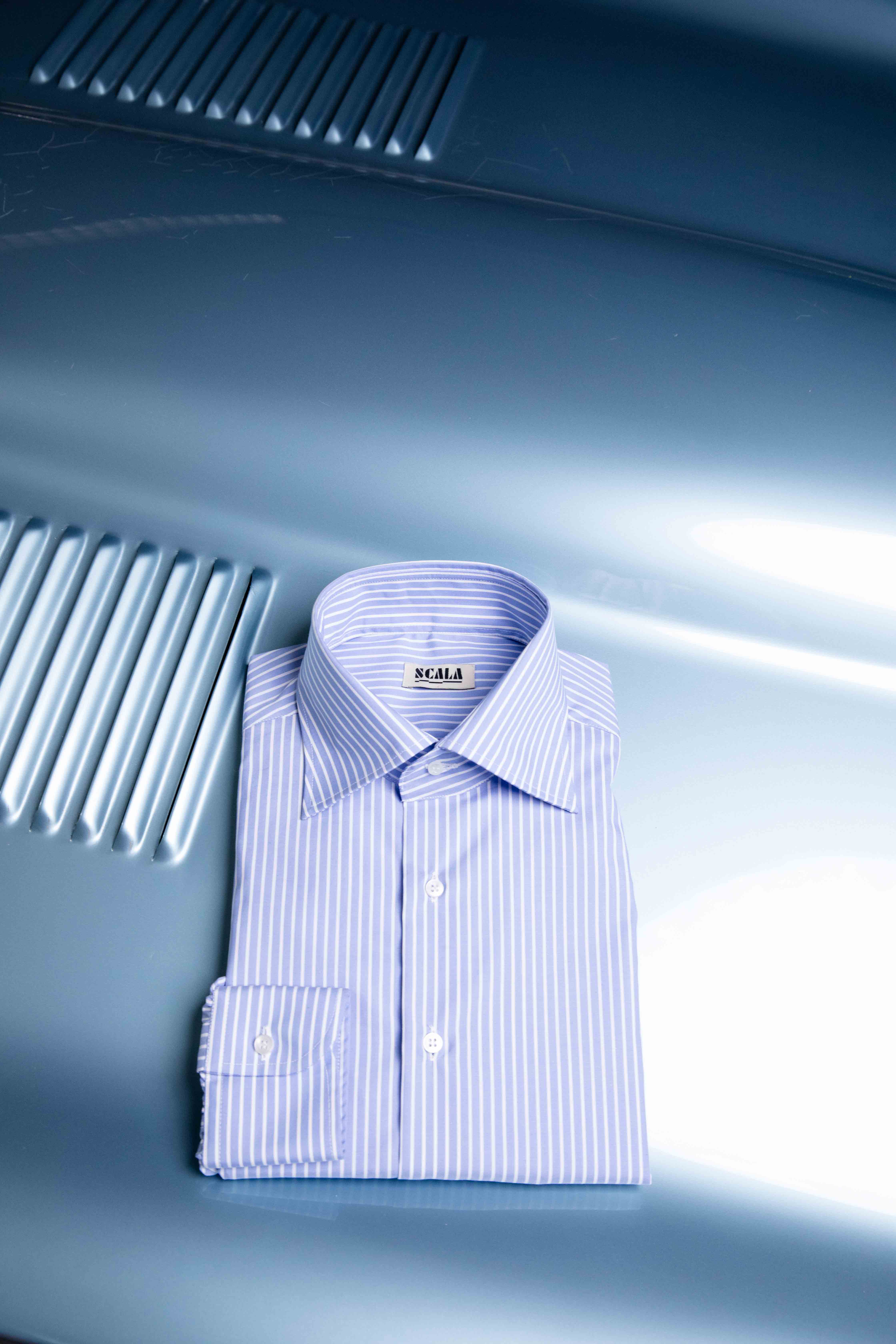  Camicia 1 Alta Blu Chiaro Spirto