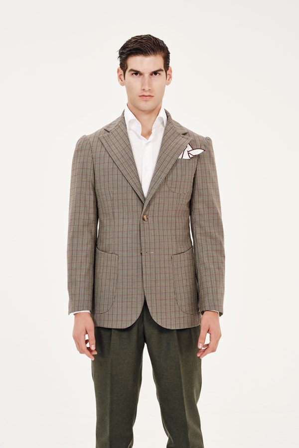 Giacca Monopetto 2 Houndstooth