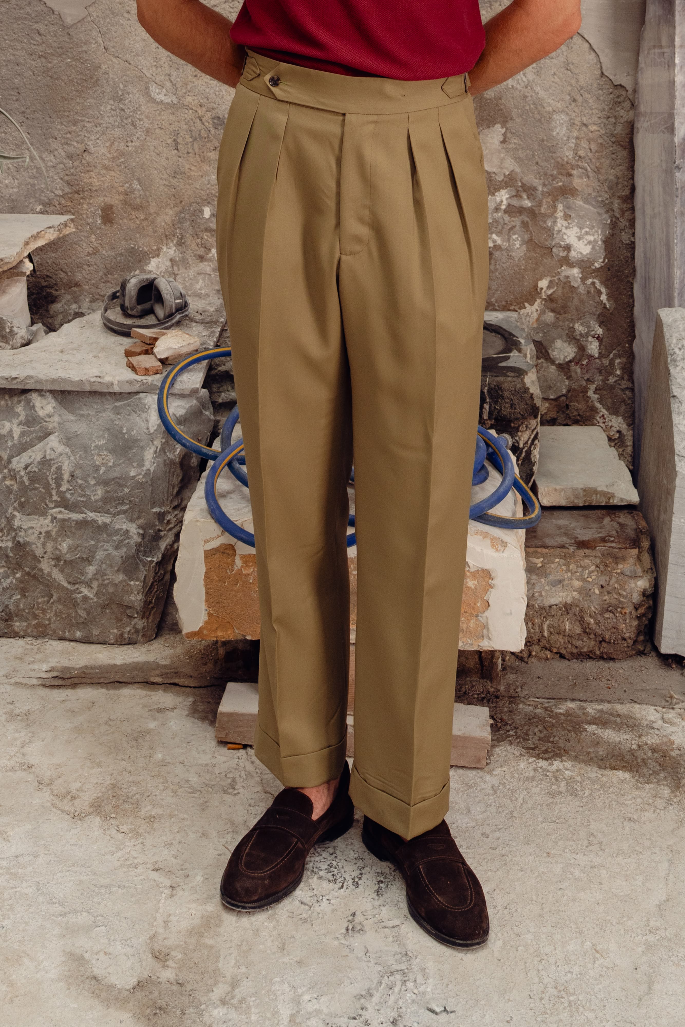 Pantalone 1 Alto Khaki