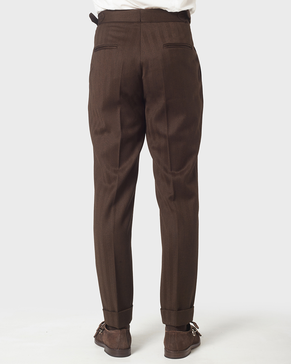 Pantalone 1 Alto Marrone