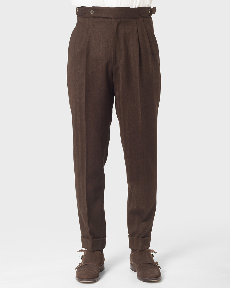 Pantalone 1 Alto Marrone