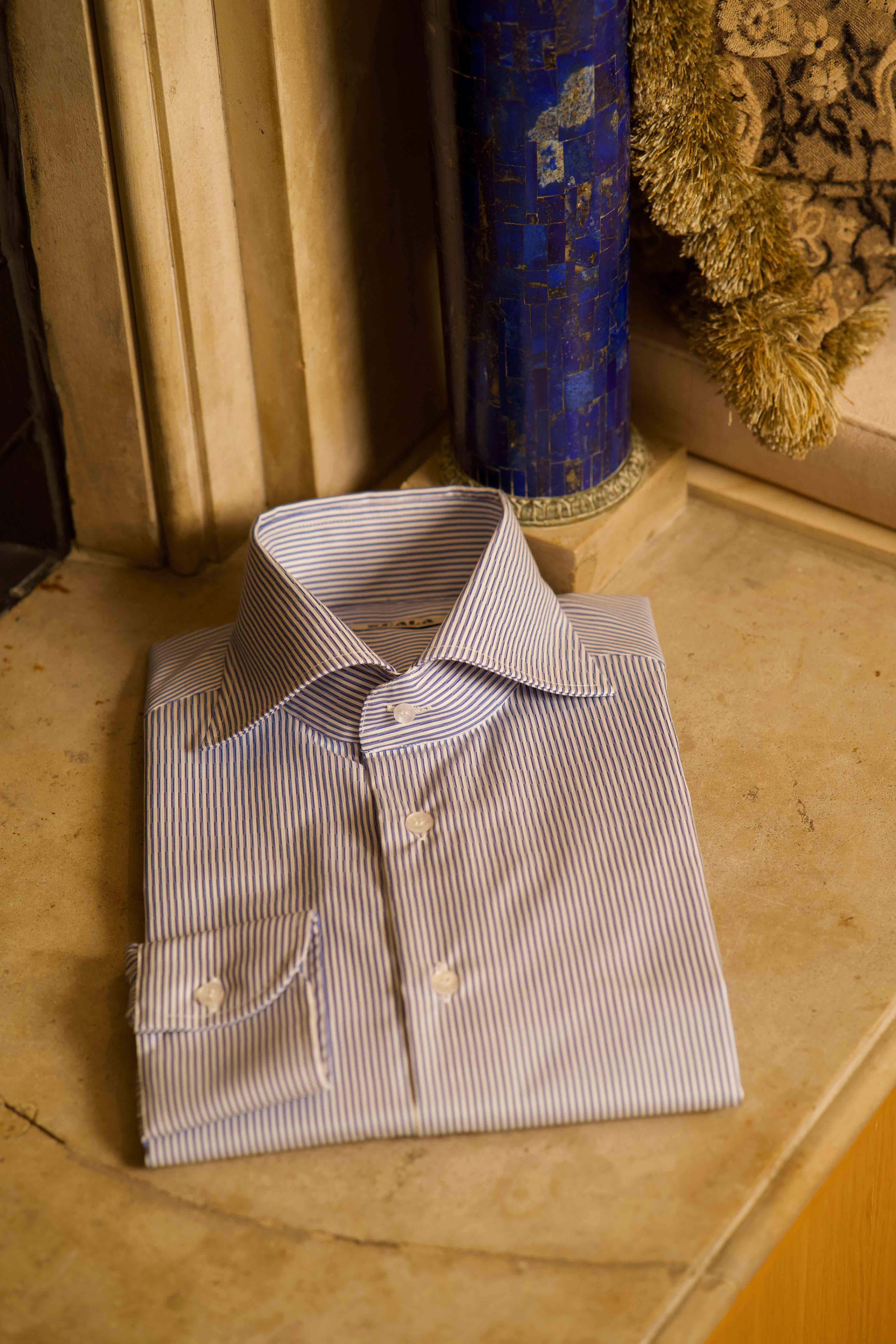 Camicia 2 Alta Blu Spirto