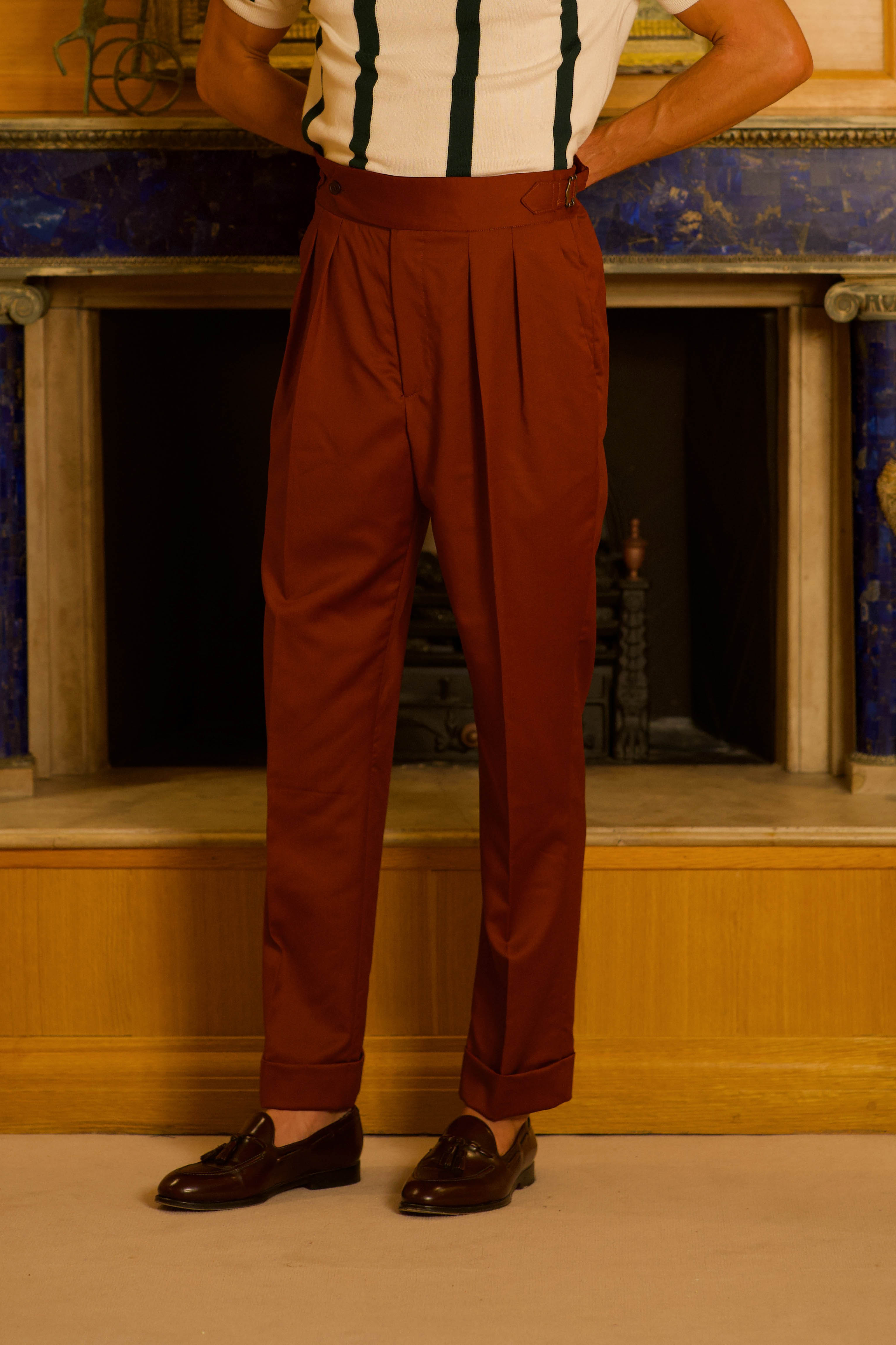 Pantalone 1 Alto Terra Cotta