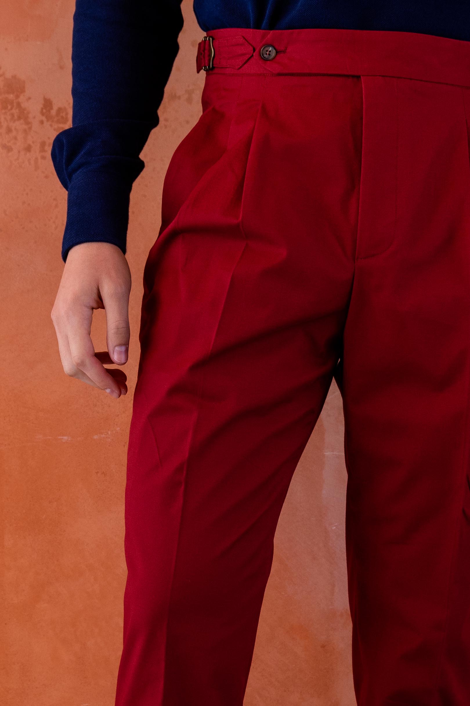 Pantalone 1 Alto Rosso