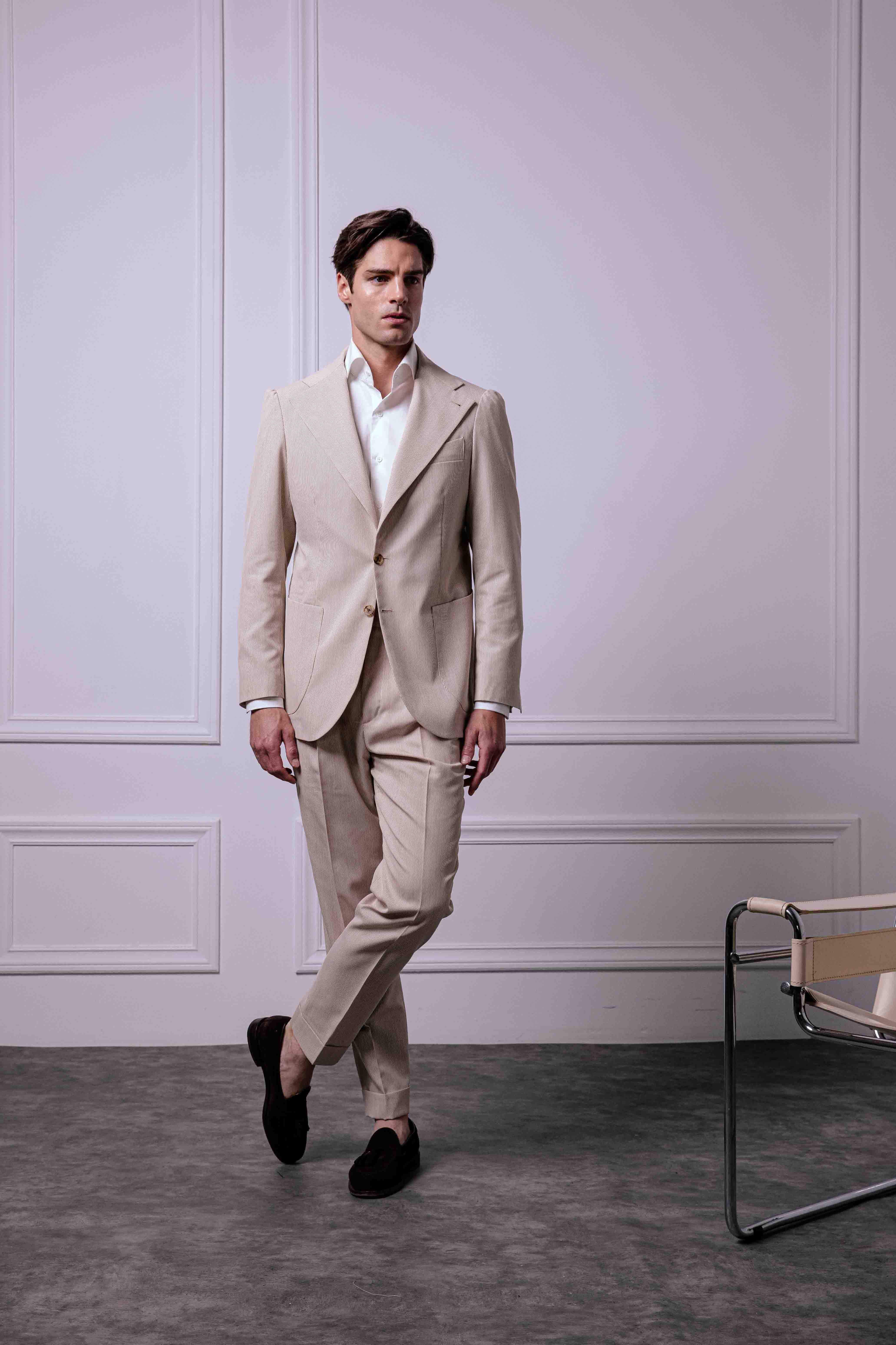 Monopetto 2 Seersucker Beige