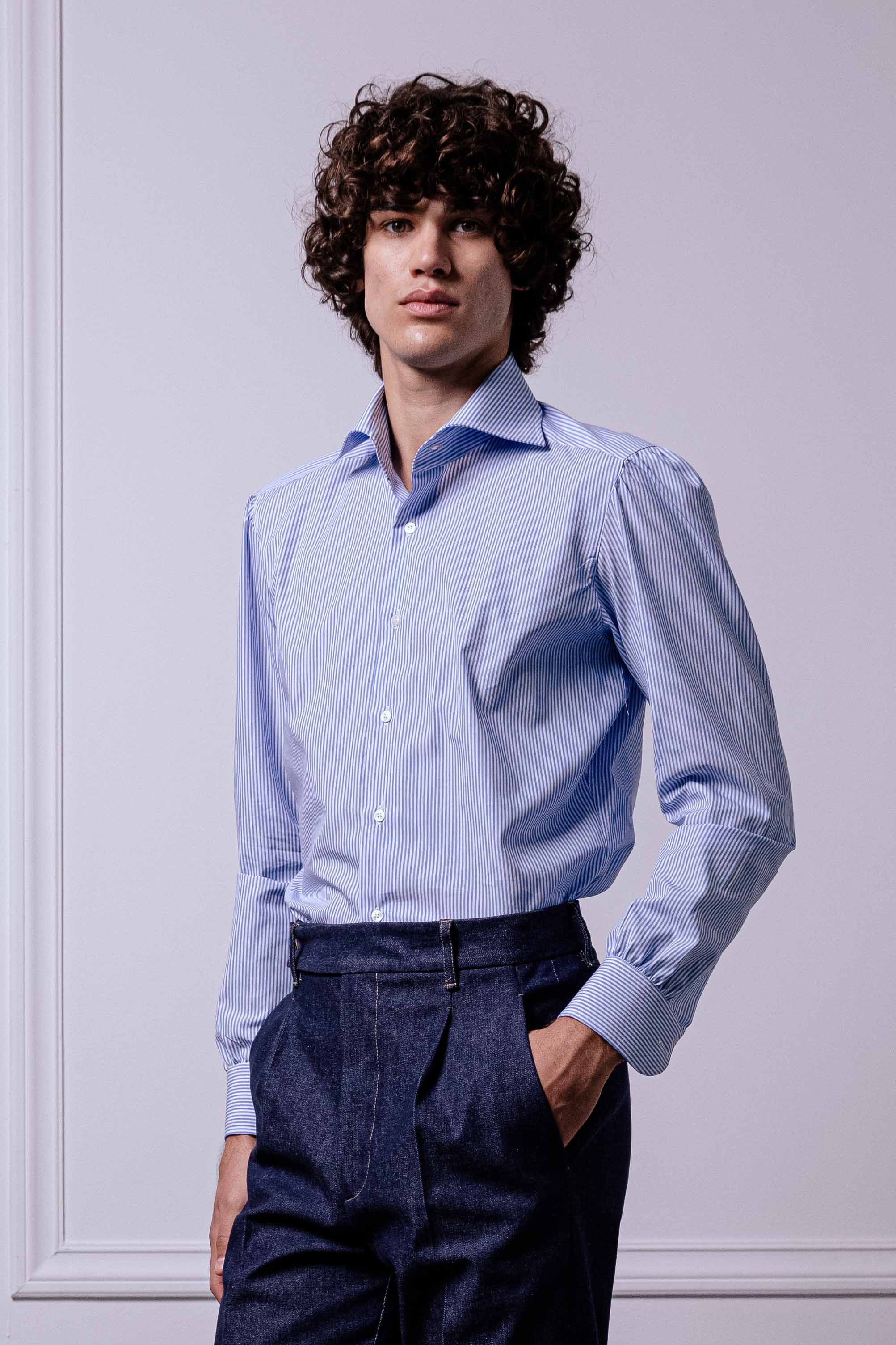 Camicia 2 Alta L.Blu Righe